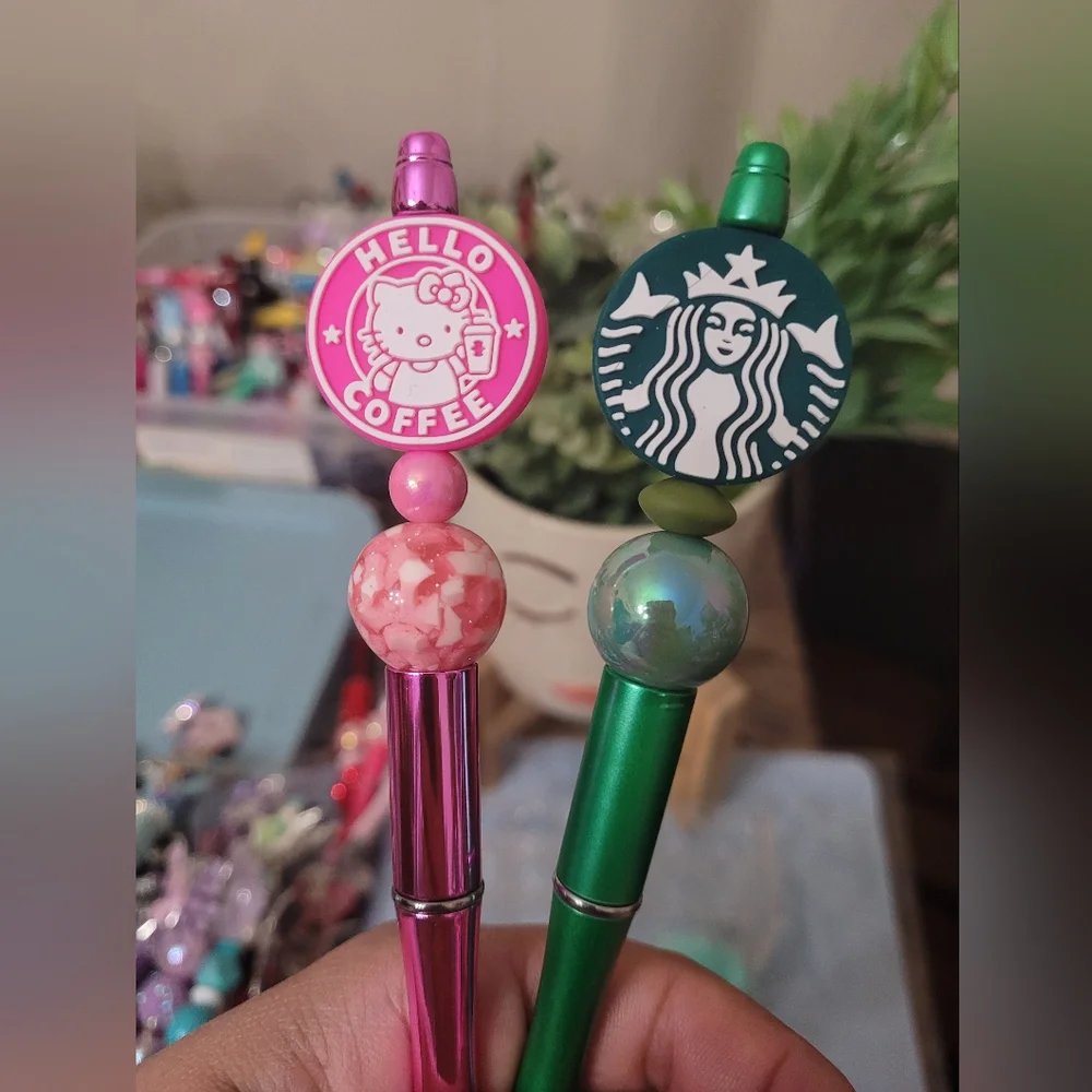 Colorful Character-Themed Kids Toy Pens..Beautiful handmade pens in all styles.